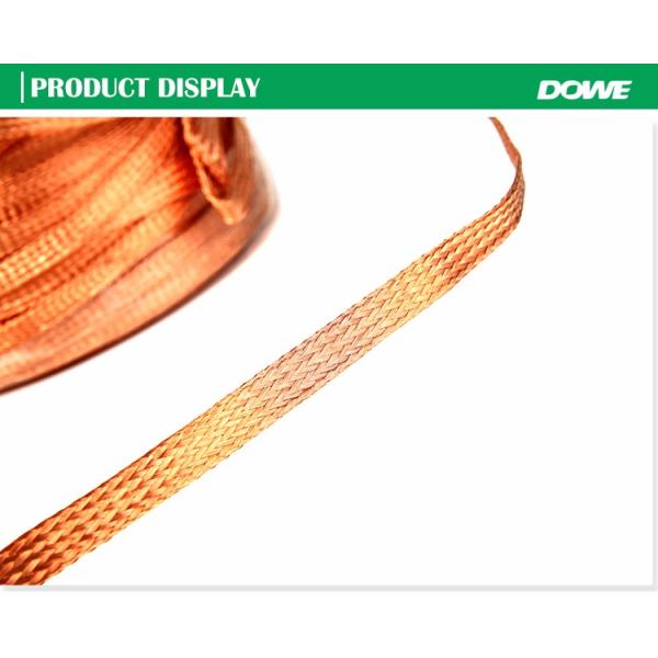China manufacturer electric house T2 bare copper braided wire