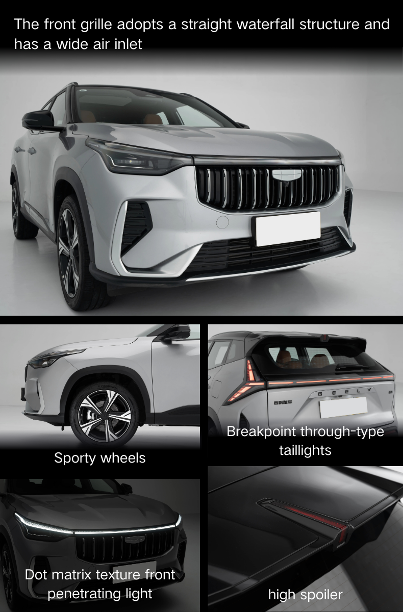 New Generation for Boyue Gasoline Car Low Gas Consumption Compact SUV Leather Electric Adjustable Automatic Transmission
