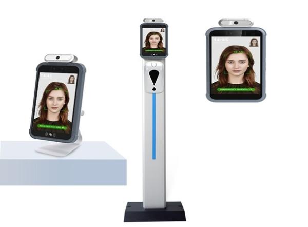 RK3399 Thermal Face Recognition Device SDK Body Temperature Kiosk Time Attendance