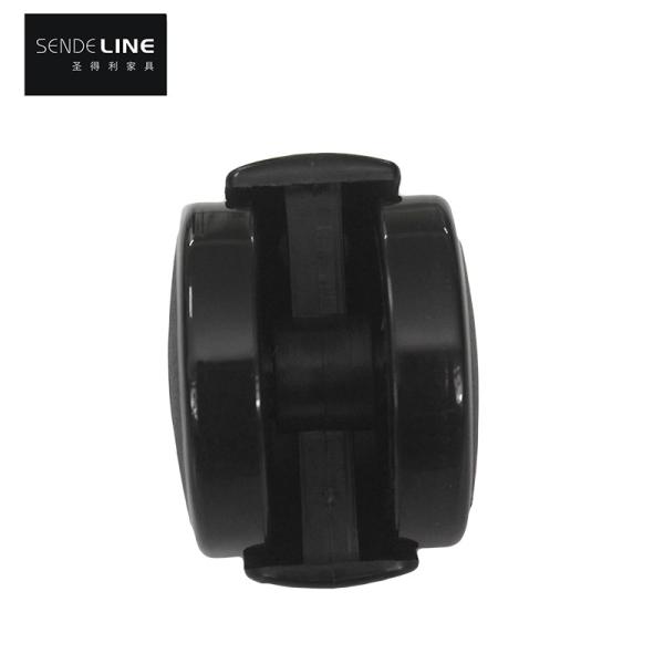 60 mm cadeira de escritório de nylon, substituição de rodas, móveis, rolos mudos