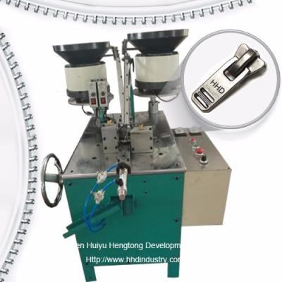 Zinc Alloy Non Lock Automatic Zipper Slider Assembly Machine
