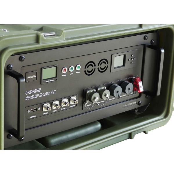 Bi дирекционное 555MHz цифров передатчика IP 100W FDD COFDM беспроводной
