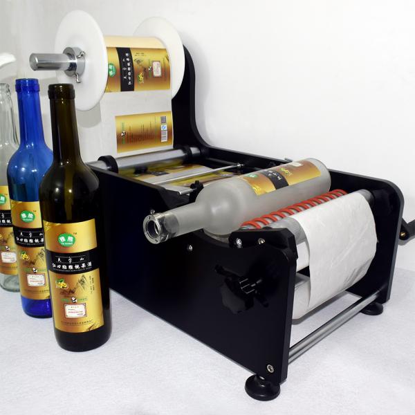 Semi-automatic bottle label applicator machine TB-26