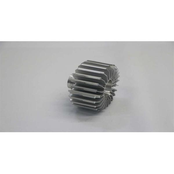 Customized Flexible Aluminum Heat Sink , Round Extruded Aluminum Heatsink