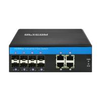 1G/2.5G Commutateur Ethernet géré industriel 8 Fibre SFP 4 Gigabit Ethernet géré intelligemment