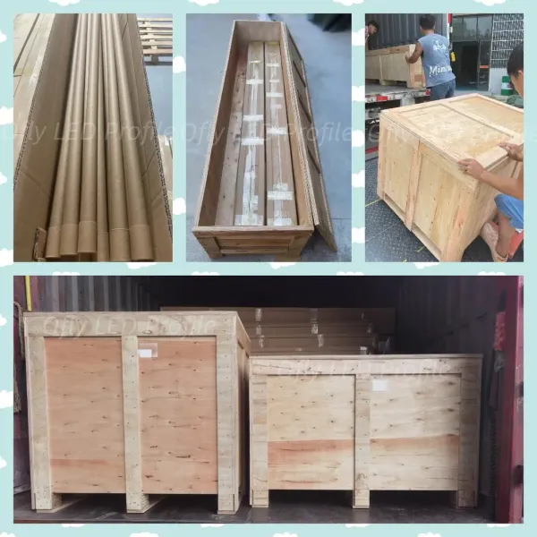 Adjustable Light Angle 6063 T3-T8 Aluminum Alloy Anodized Surface Mounted LED Profile