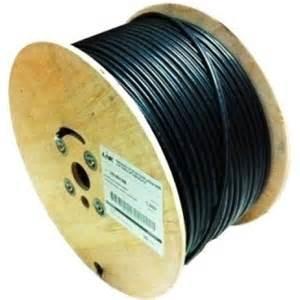 Outdoor UTP CAT6 Network Cable 23 AWG Soild Copper Conductor UV-PE Jacket