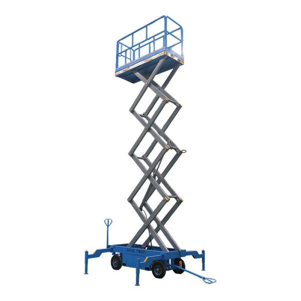 6m 8m 10m 12m Hydraulic Electric Scissor Mobile Lift Aerial Working Platform
