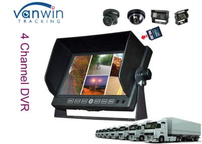 O painel 7 cartão do SD da tela do monitor 4 do carro de TFT apoiou a função de DVR