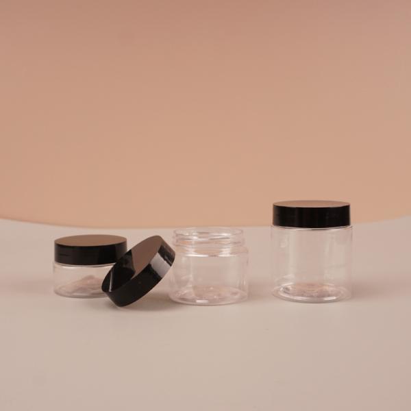 Cosmetic Packaging 50mm Capacity Transparent PET Bottle with High Transparency and Chemical Corrosion Resistance in B2B Marke