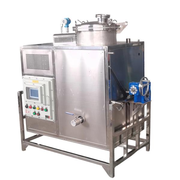150L Explosion Proof PLC Intelligent Large Capacity Stainless Steel Hydrocarbon Solvent Recovery Machine