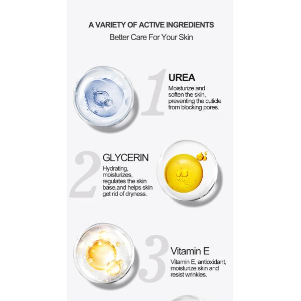 Crema para manos y uñas de Sakura Anti-Cracking Anti-Chaps Mejora la rugosidad Cuidado de manos Hidratante Fragancia floral Crema para manos de 30 ml