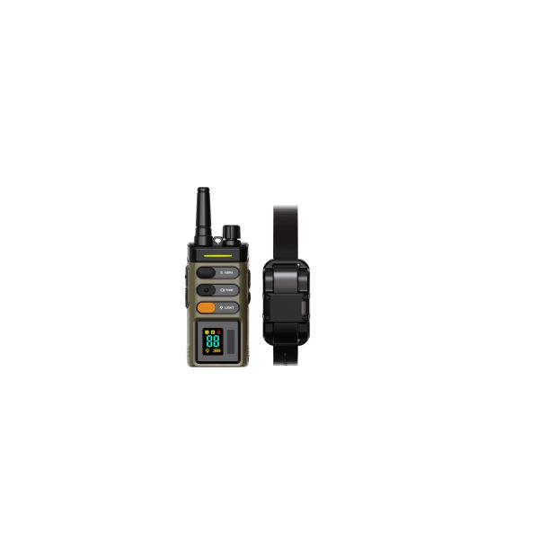 Eco-Friendly Fashionable Waterproof Electric Guard Shock Collar Stylish Nylon Plastic Remote Dog Training Supplies