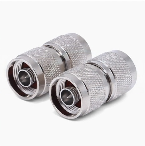 RF N Type Adapter N-JJ N Male To Male Adapters 12GHz Used In Communication