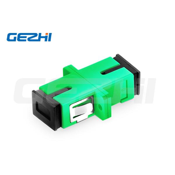 Adaptador de fibra de modo único de SC / APC para SC / APC com flange