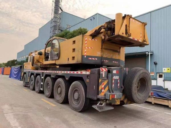 4 Número de eixo Utilizado 200 toneladas de guindaste móvel terrestre Xg Guindaste hidráulico para caminhões todo-o-terreno 2011