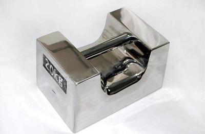 Scale Calibration Weight Industrial Test Weights Block SS 10KG F1 Grip Handle