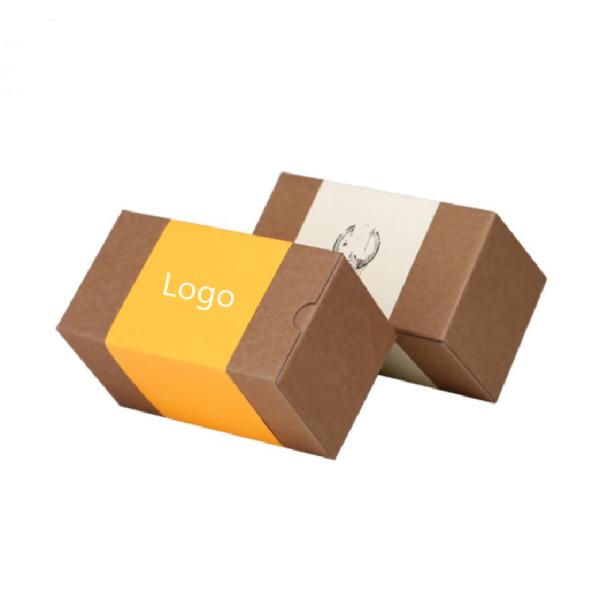 Квадратная коробка с ароматными свечами Kraft Paper Gift Packaging Экологически чистый