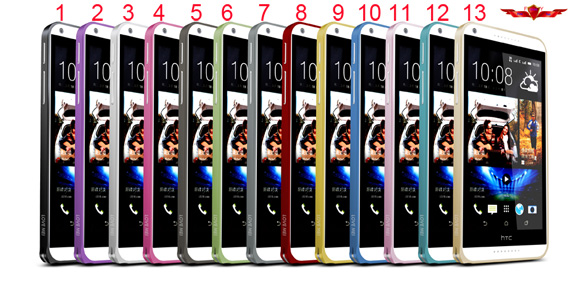 New Arrival 100% Qualify Brand New Hippocampal Buckle Metal Bumper For HTC Desire 816