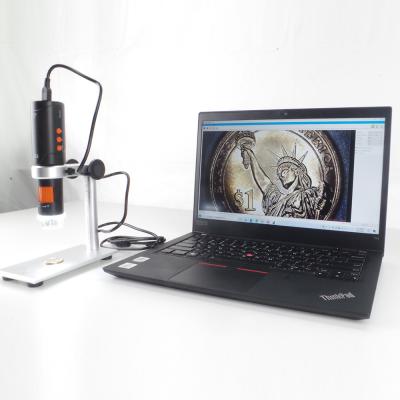 Microscope de caméra de PC de lumière de polarisation de microscope de WiFi 200x USB Digital
