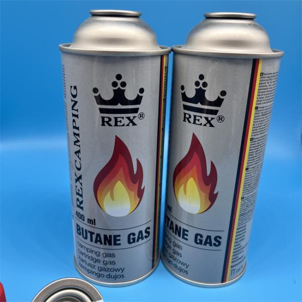 Bouteille de butane de qualité industrielle de 220 g destinée aux équipements de soudure à corps résistant aux chocs