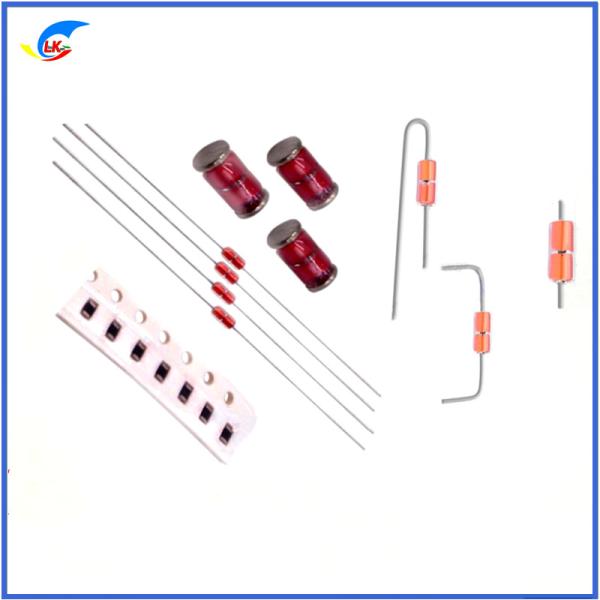 MF58 500K 4250 504J Thermistore radiale encapsulé en verre pour les salons de beauté