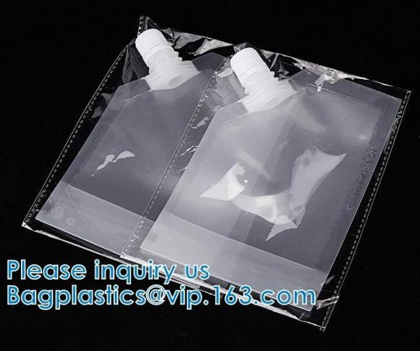 Stand-Up Drink Spout Pouch, Water Bottles Nozzle Bag, Beverage Mouth Bag, Beverage Liquid Juice Milk Coffee