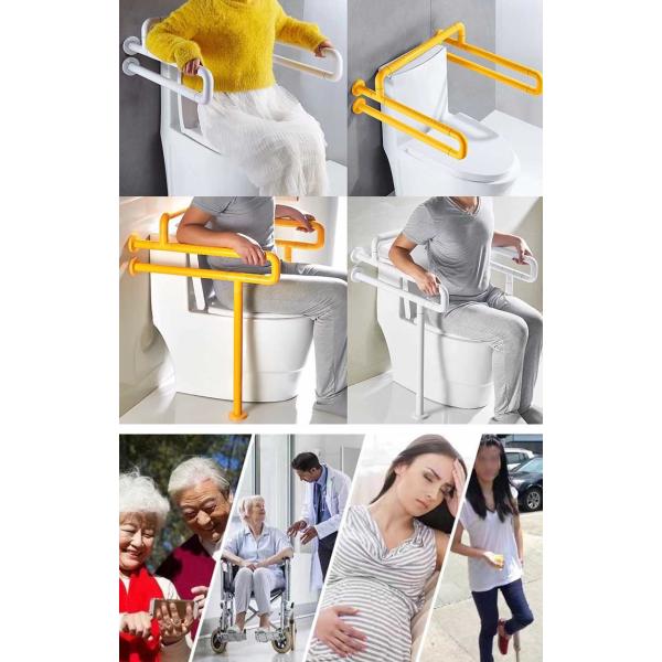 Anti Skid Non Slip Stainless Steel Grab Bar For Hospitals Nursing Homes OEM