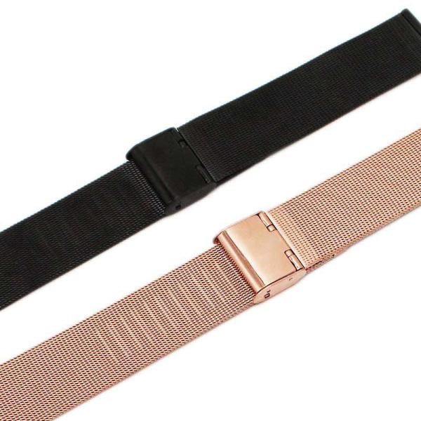 Alk Vision Stainless Steel Women Mens Watch Band 18mm 20mm 22mm Steels Wristwatch Bands Watchbands Bracelet Watch Access