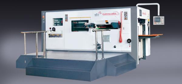 Semi Automatic Die Cutter 300T Die Cutting Creasing Machine With Stripping Station