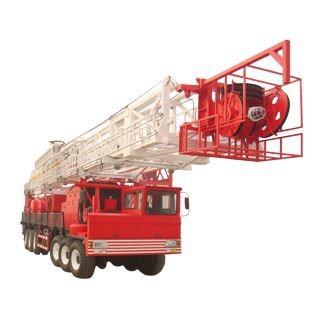 Mobile Drilling Rig 2250kN Static Hook Load 4000m Depth