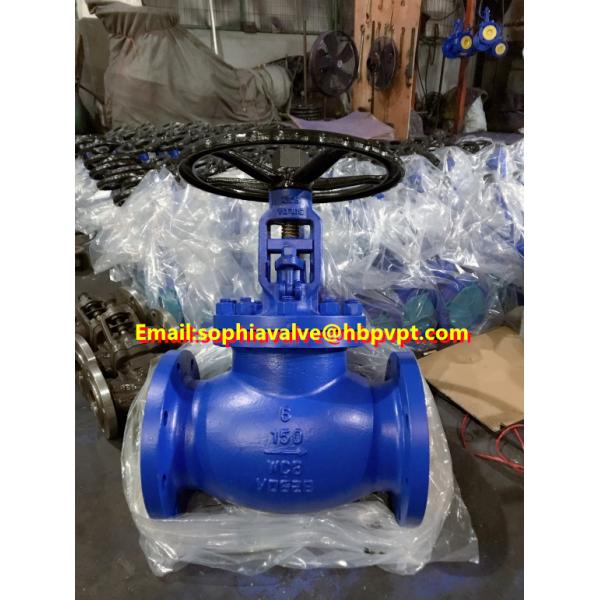 ANSI 150LB WCB globe valve