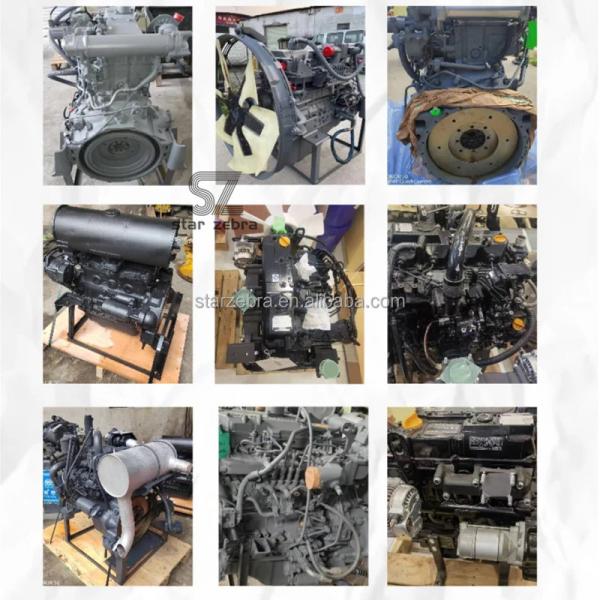 Black Used Diesel Engine Assembly for Gasoline Mini Excavator  3304 C15 3406C 320 3046 Engine at Affordable