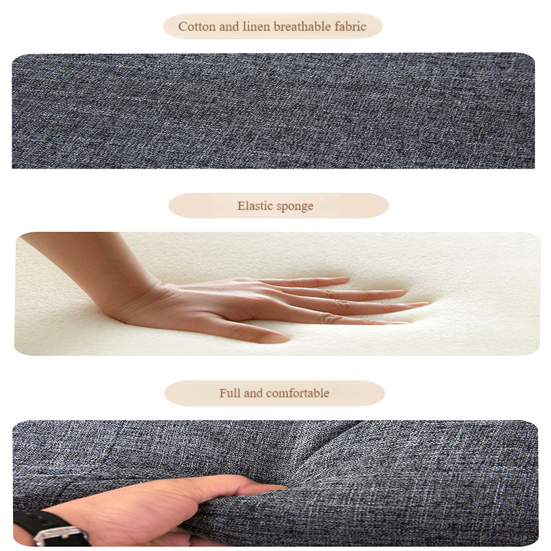 Portable Double Seat Foldable Backrest Square Japanese Style Tatami Reclining Lazy Floor Sofa