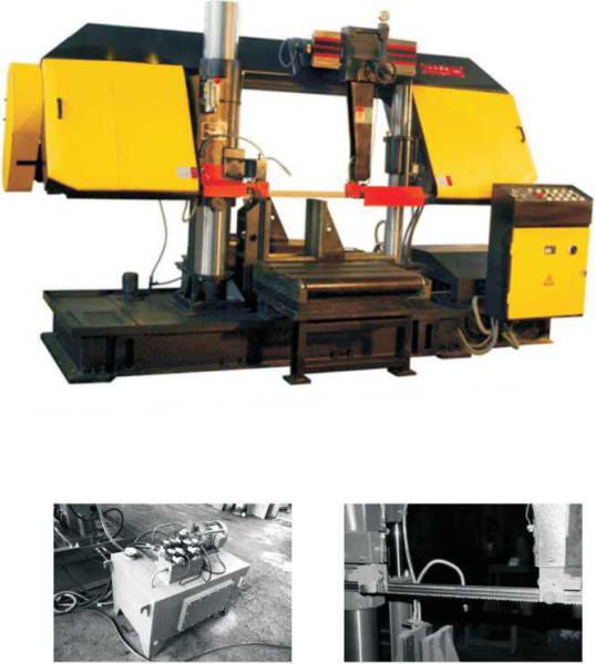 G4250XG 380V 50HZ Horizontal Band Saw Machine For Steel Column Cutting