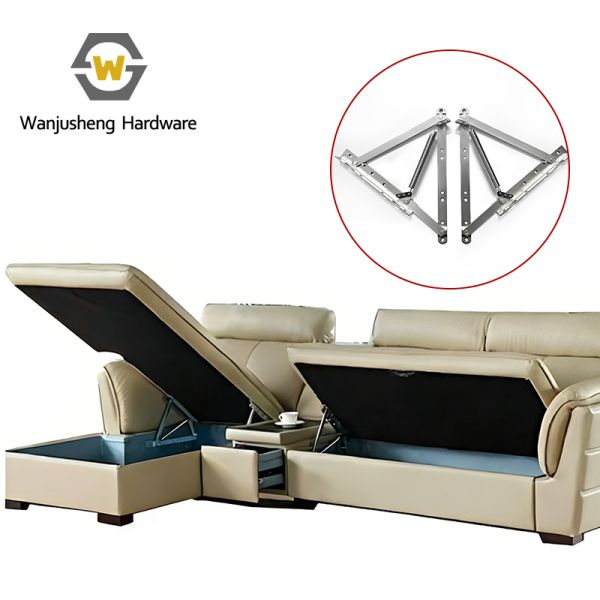 Spring-loaded Folding Sofa Hardware Mechanism a Furniture Accessory for Sofa Bed Storage Lift System