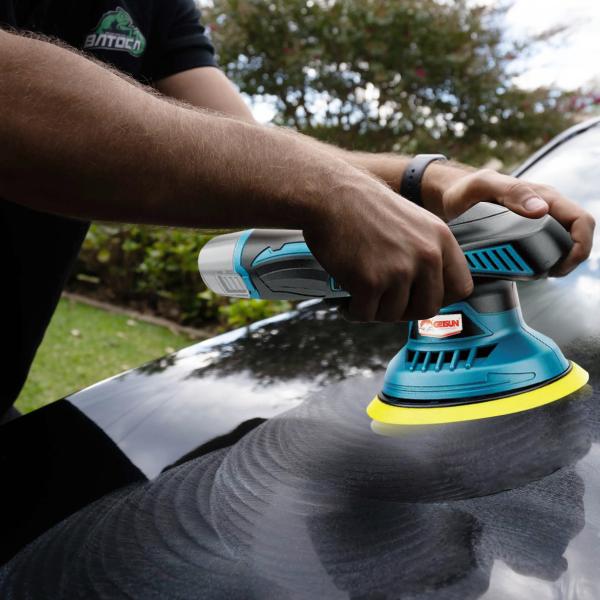 GETSUN Cordless Car Polisher 2500-5000 RPM Rechargeable