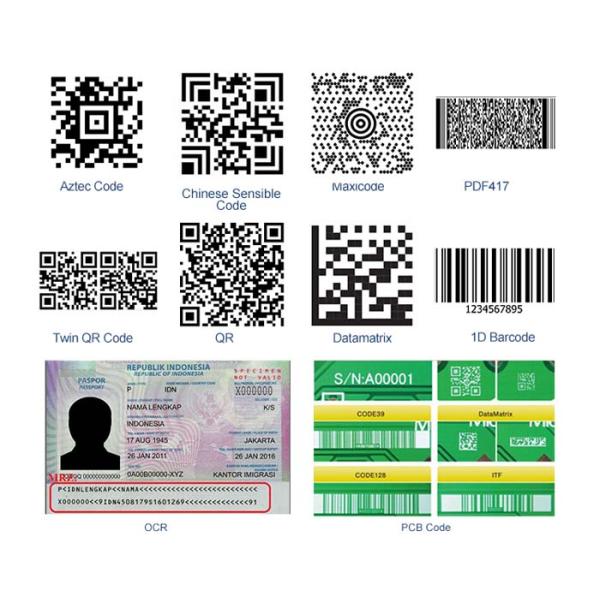 LV3000H High Precision USB Interface 1D 2D Barcode Scanner for ATM with Fast Speed to Scan Aztec