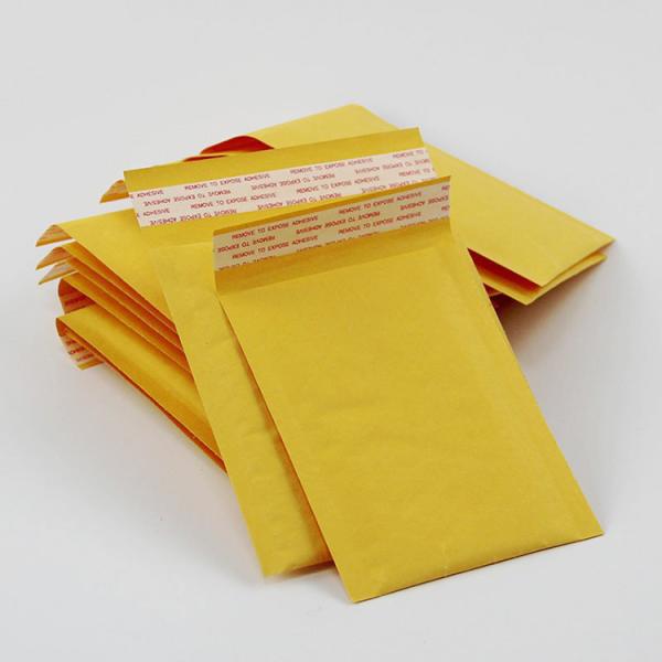Seal Adhesive A3 A4 A5 Kraft Padded Bubble Mailer