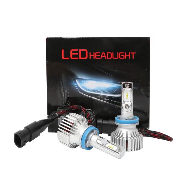 High Power Aluminum Super Bright Led Headlight Bulbs T8 H4  60W 10000LM