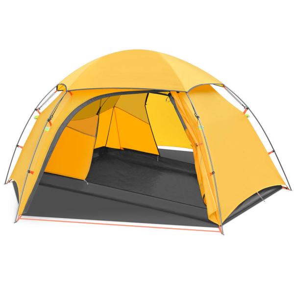 Rainproof Ice Fishing Lightweight 4 Season Tent Double Layer Camping 3000mm