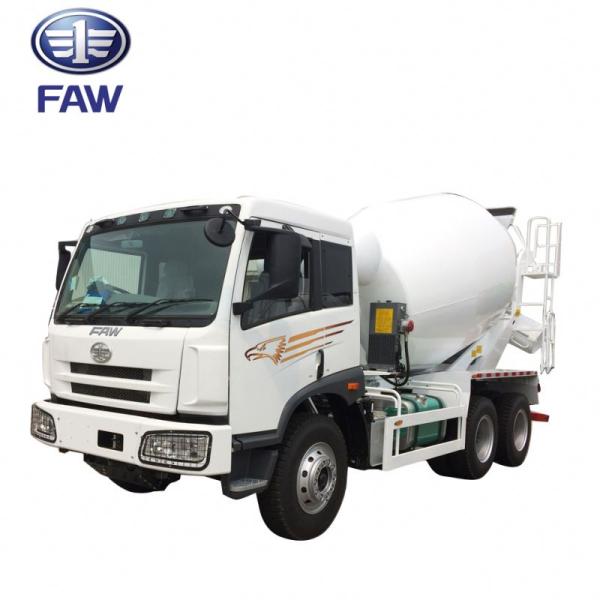 Small Self - Loading Concrete Mixer Truck JIEFANG FAW J5M 4*2 6*4