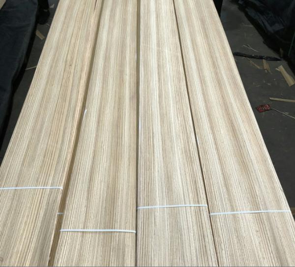 Quarter Zebrano Sliced Veneer Zebrano Natural Wood Veneers for Furniture Doors Paneling Cabinets Furnishings