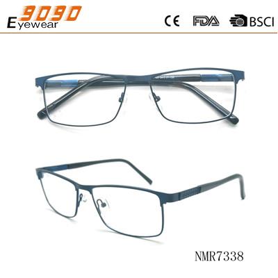Hot selling  retro  reading glasses with Stainless Steel , Power rang : 1.00 to 4.00D
