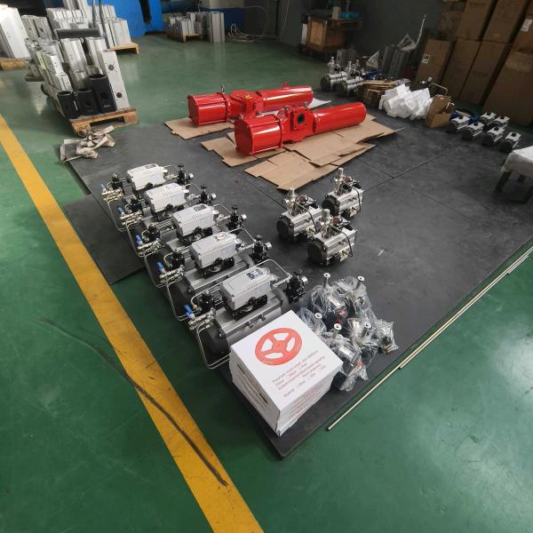 Acier inoxydable 304 316 ACTUATEUR ROTARE PNEUMATIQUE