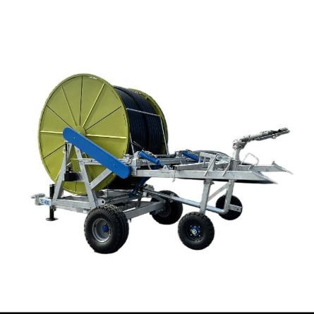Agricultural Irrigation System Reel Sprinkler With Turbine Pump