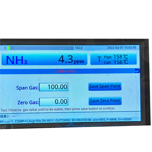 Precise Trace Gas Analyzer CO / CO2 / HCL / HF 1L/Min Sampling Flow Rate
