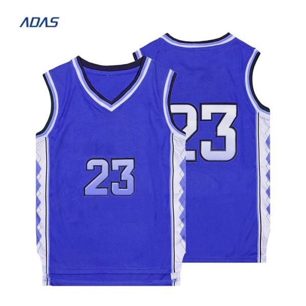 Sublimated Print Reversibale Basketball Wear Jersey PP Spray Customized