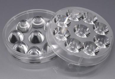 Pc-Uv Acrylic Led Lenses Narrow Beam Angle 10 Degree For Led Floodlight Lens