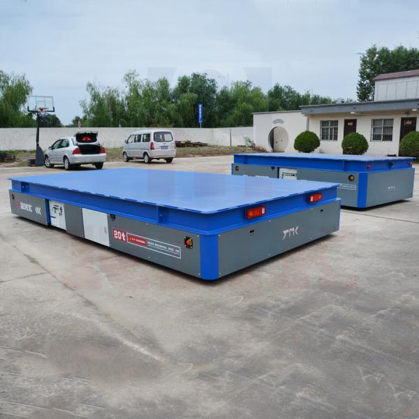 Remote Control Die Transfer Cart For 20 Tons Steel Billet Material Handling